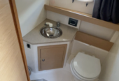 Selling Sessa Dorado boat with bedroom, toilet, fully equipped kitchenette
